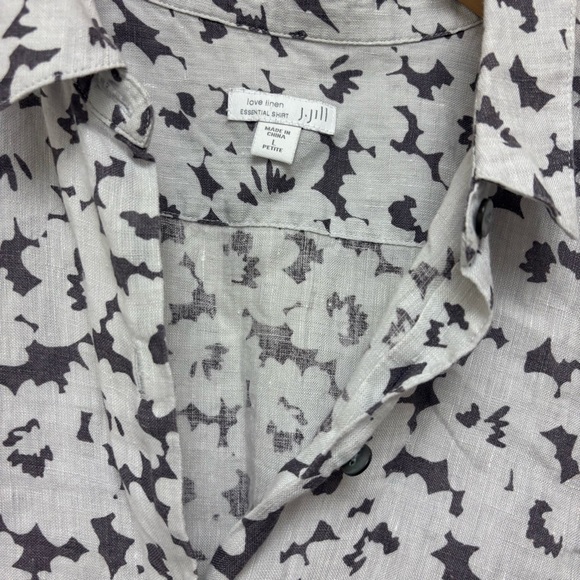 J. Jill Love Linen Essential Shirt - Picture 4 of 13